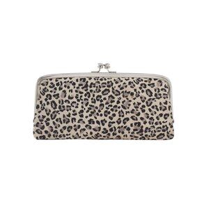 Hobo Cora Large Frame Wallet in Leopard